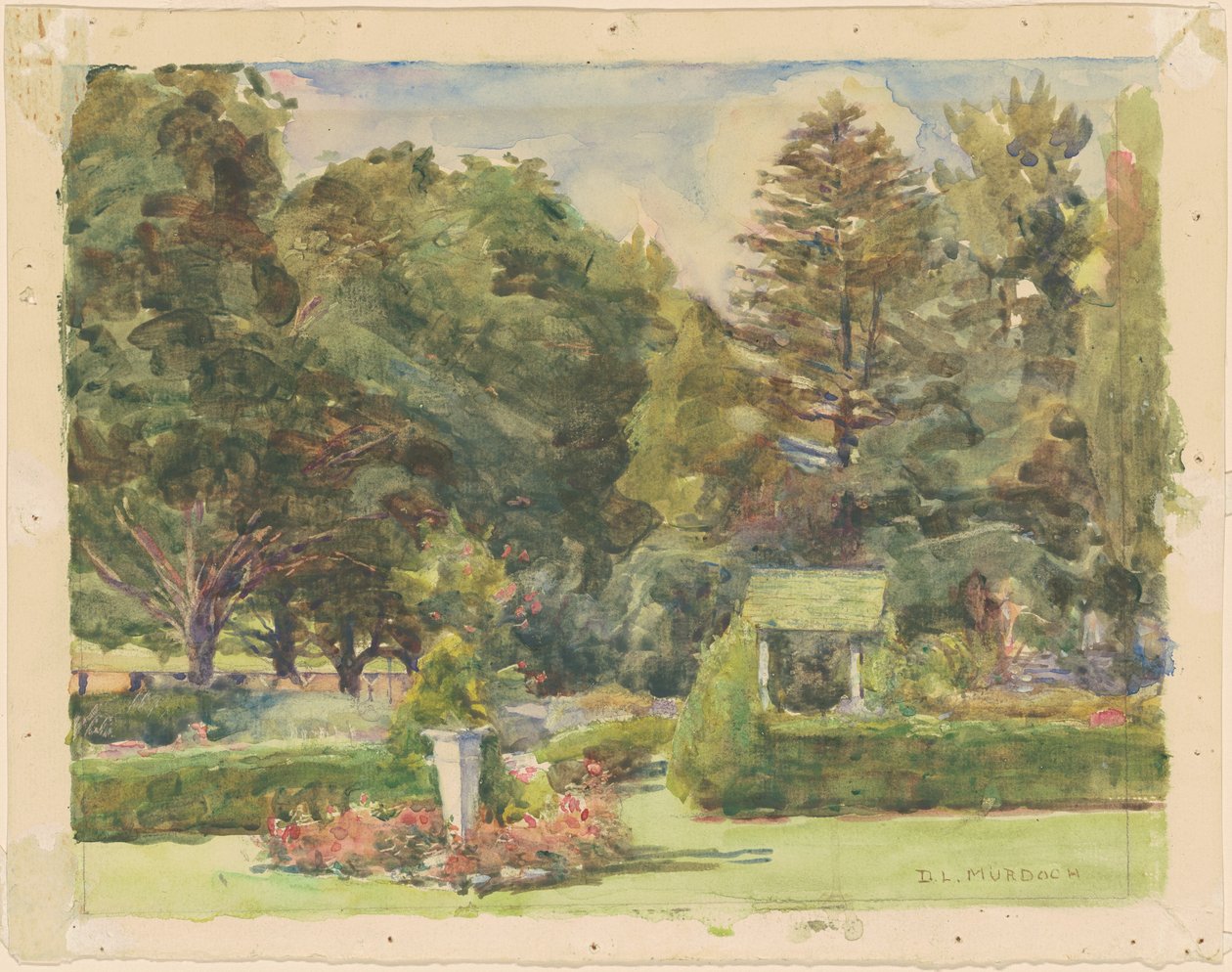Parmelee kert alkotó: Dora Louise Murdoch