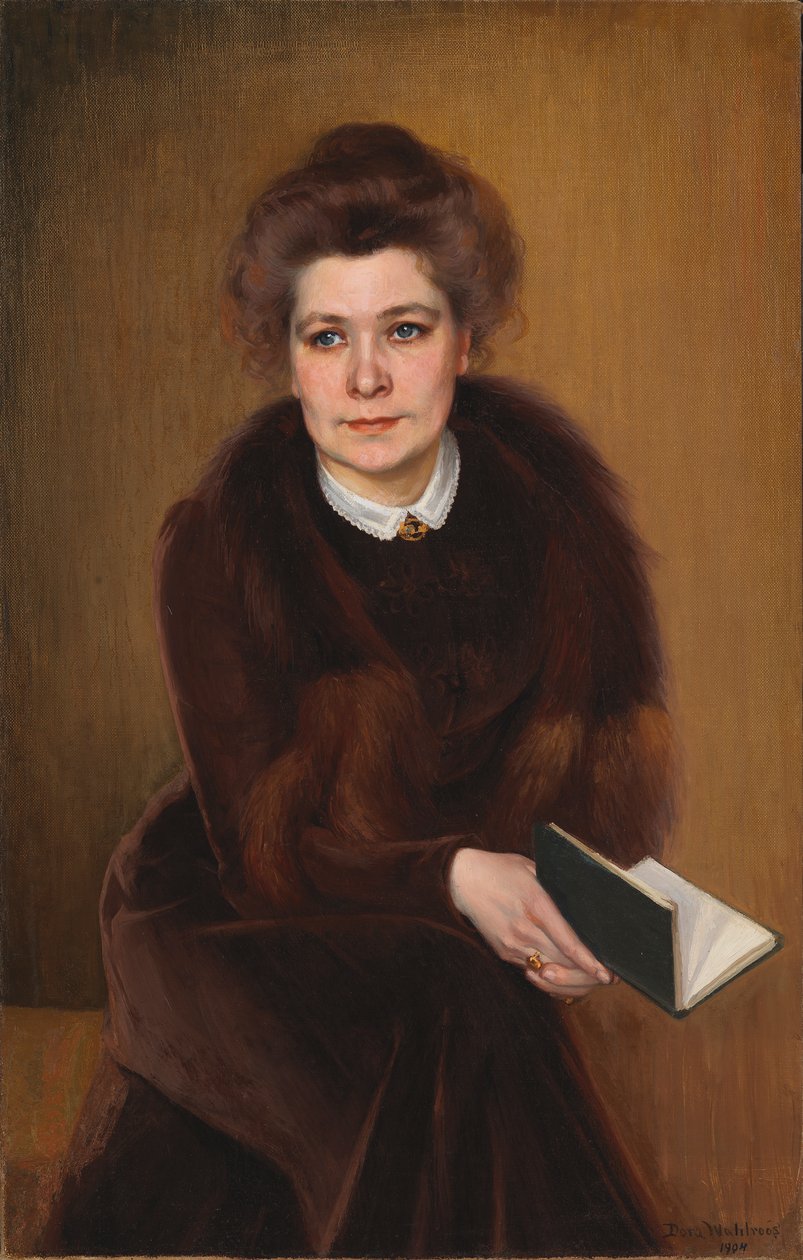 Irma (A művész nővérének portréja) alkotó: Dora Wahlroos