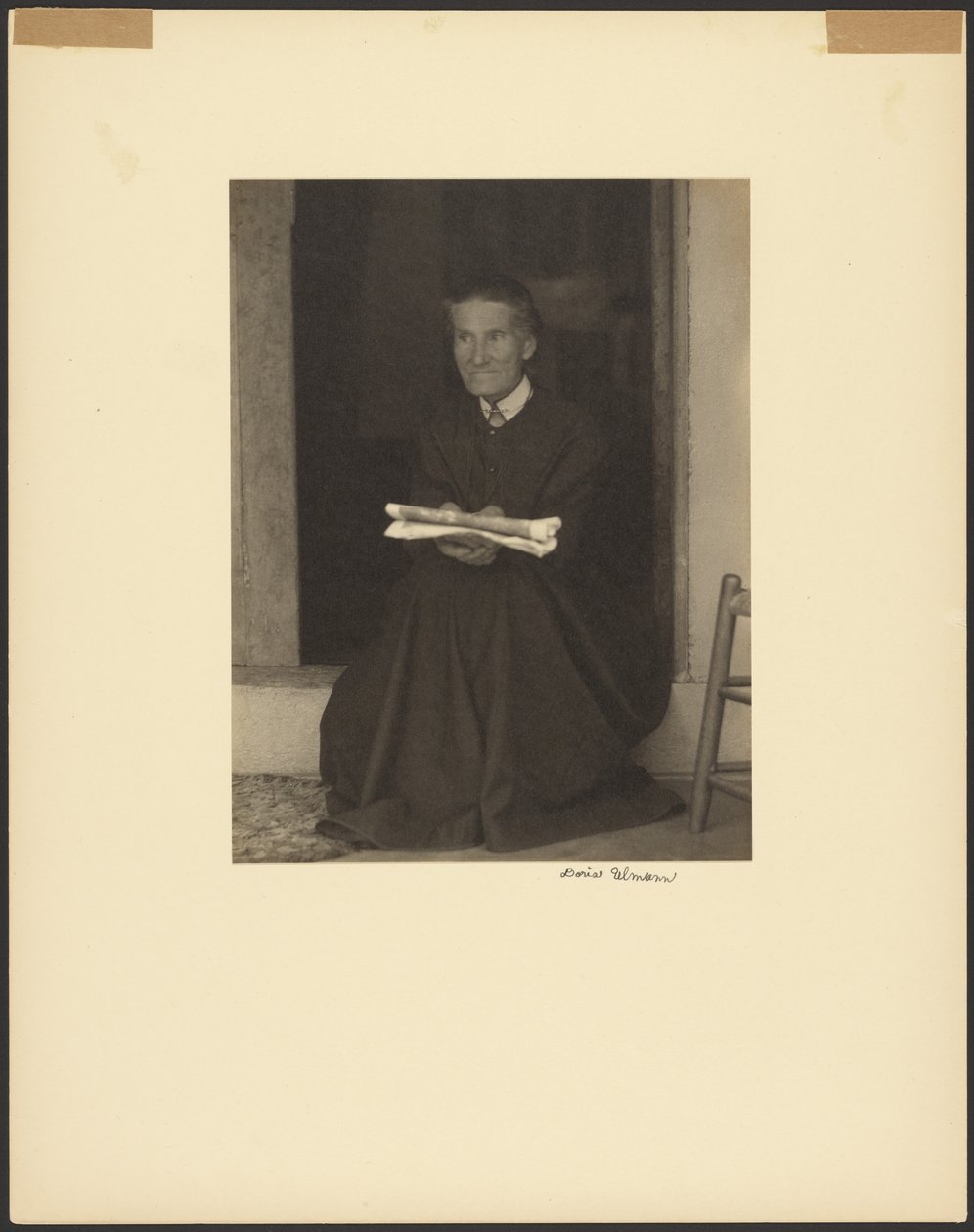 Sarah nővér, Shaker Settlement, Mt. Lebanon, New York alkotó: Doris Ulmann