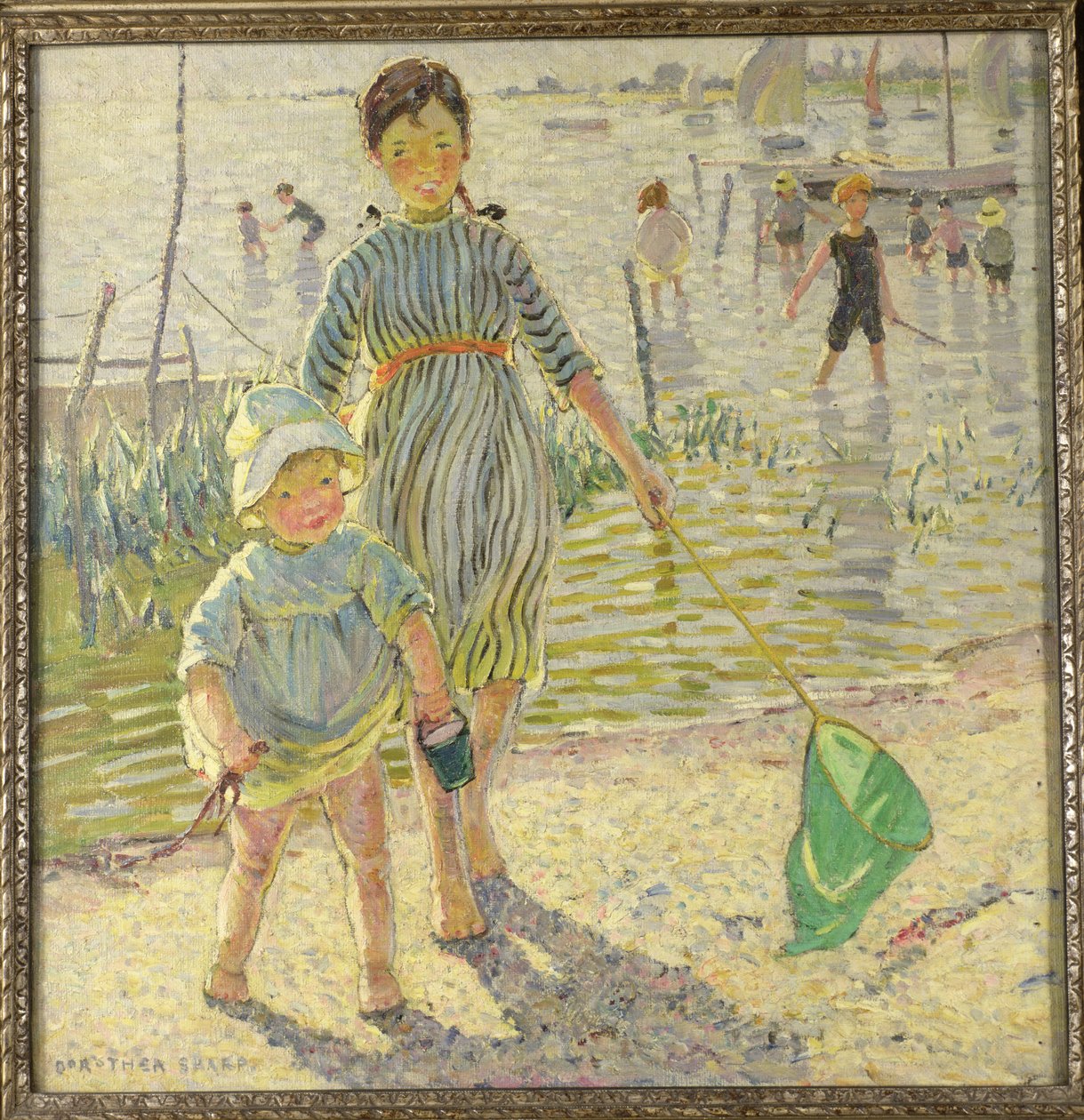 Evezősök alkotó: Dorothea Sharp