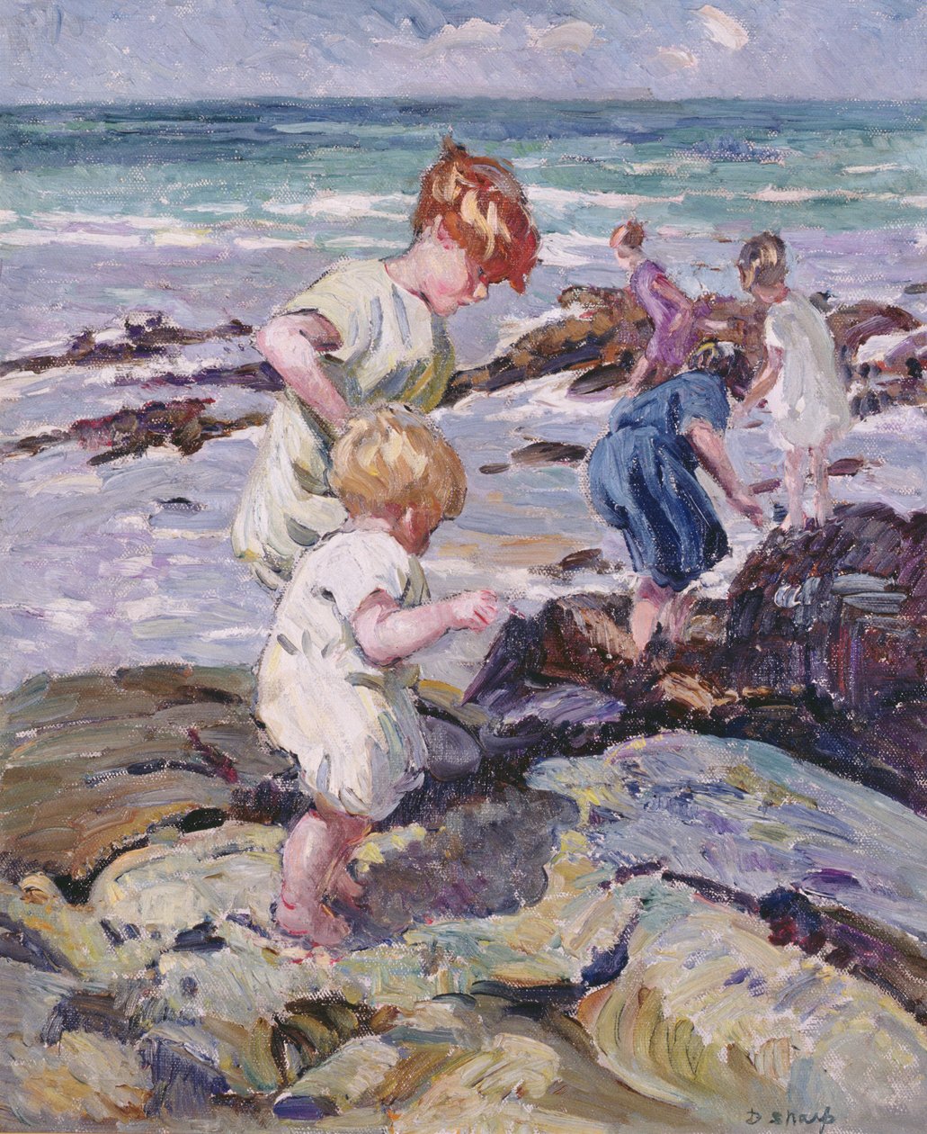 Fiatal felfedezők (olaj, vászon) alkotó: Dorothea Sharp