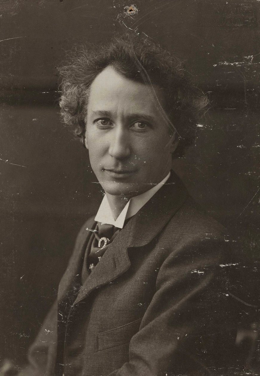 Emil von Sauer zongoraművész és zeneszerző portréja 1862-1942 , c. 1905. alkotó: Dortmund . Photo studio Neuhaus