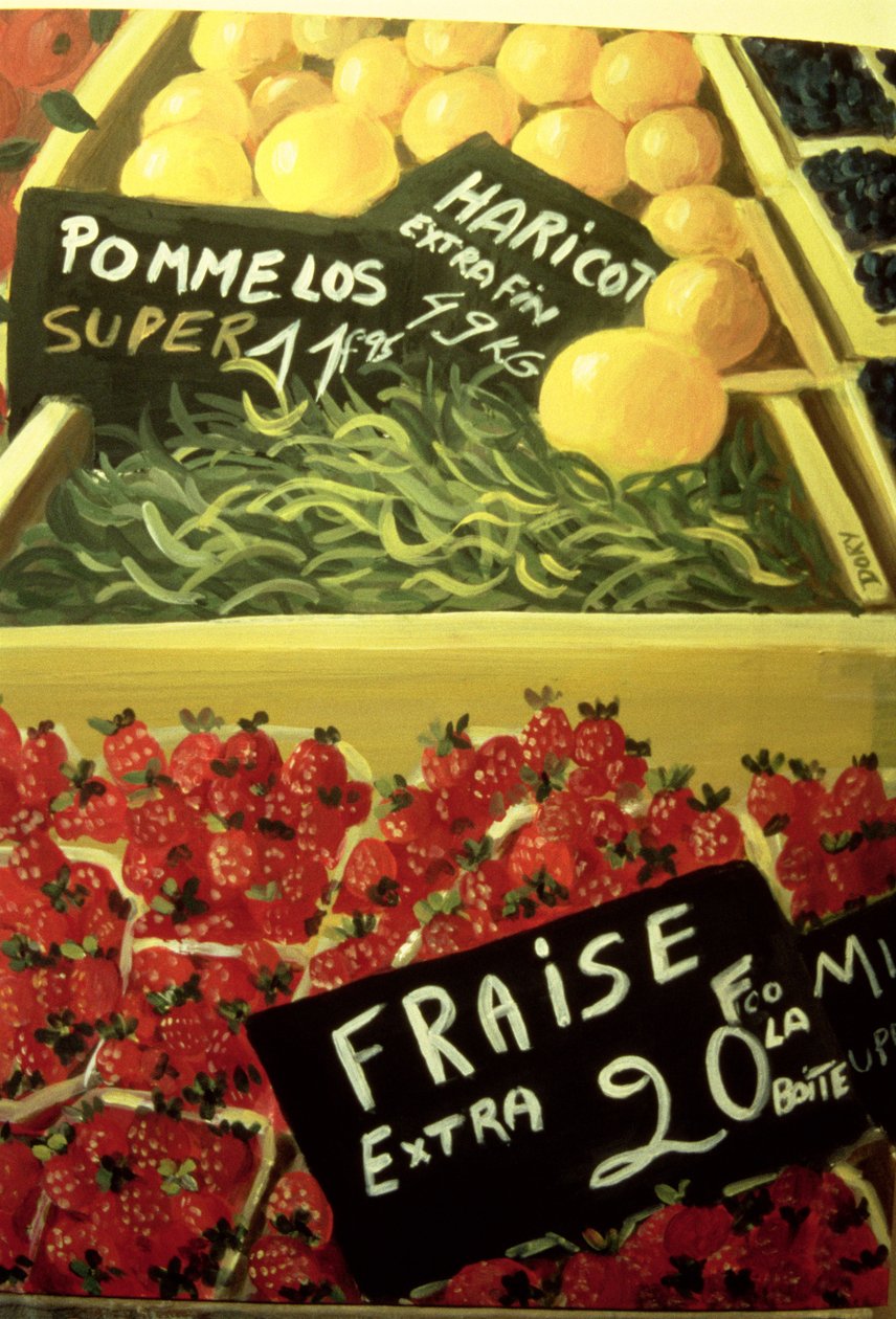 Fraise (akril a panelen) alkotó: Dory Coffee
