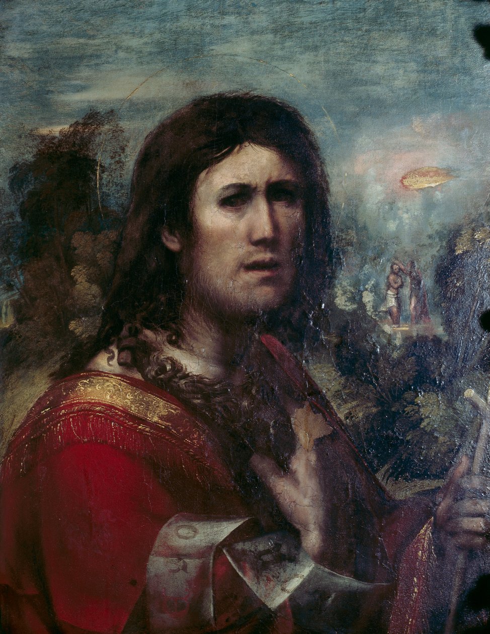 A keresztelő alkotó: Dosso Dossi