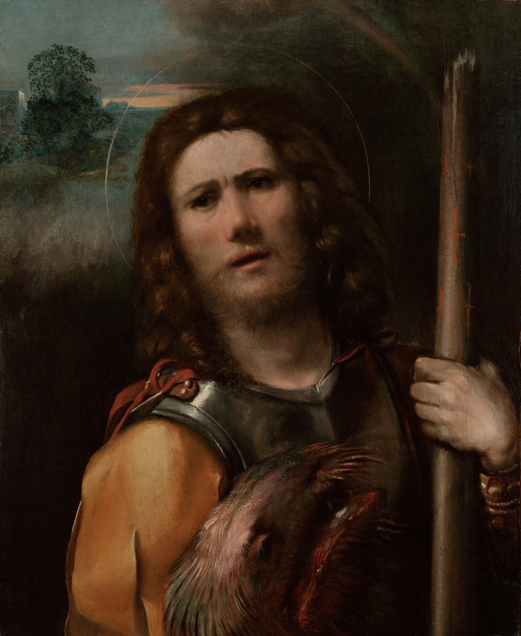 Szent György alkotó: Dosso Dossi (Giovanni di Niccolò de Lutero)