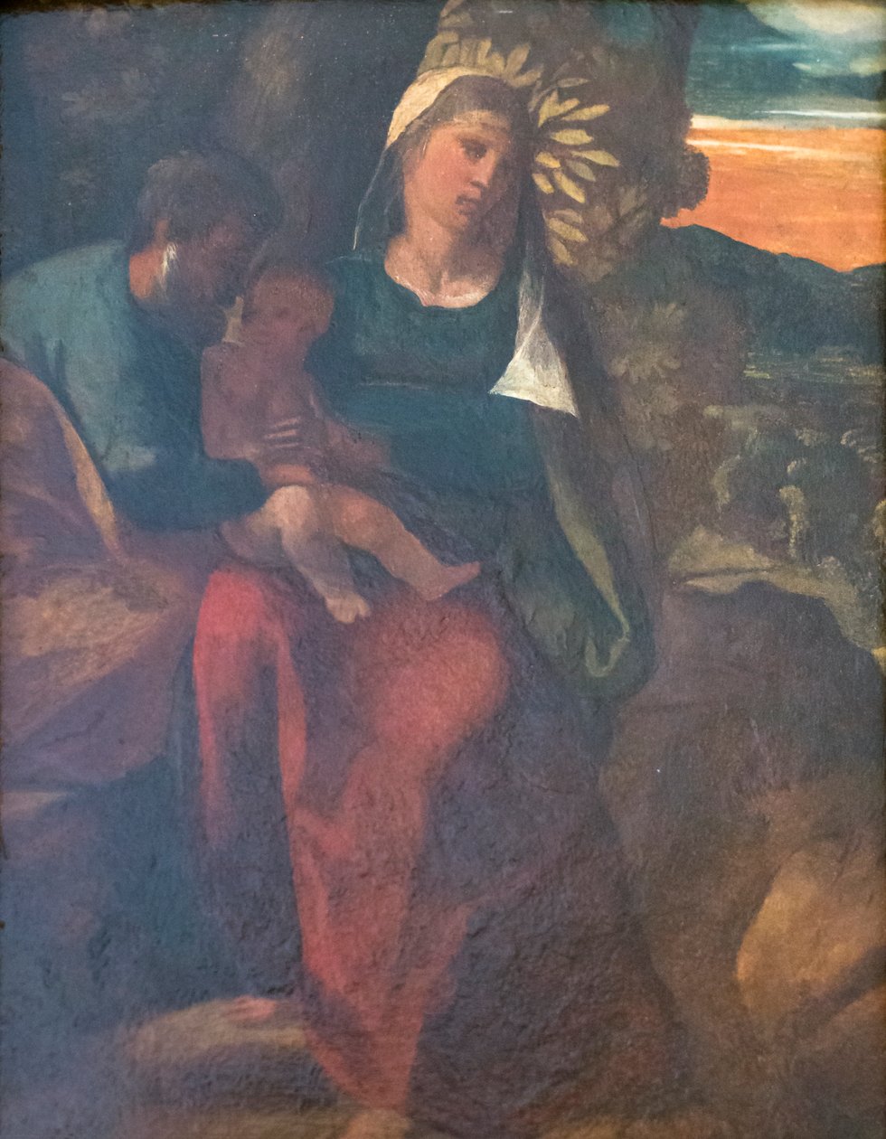 Szent Család alkotó: Dosso Dossi
