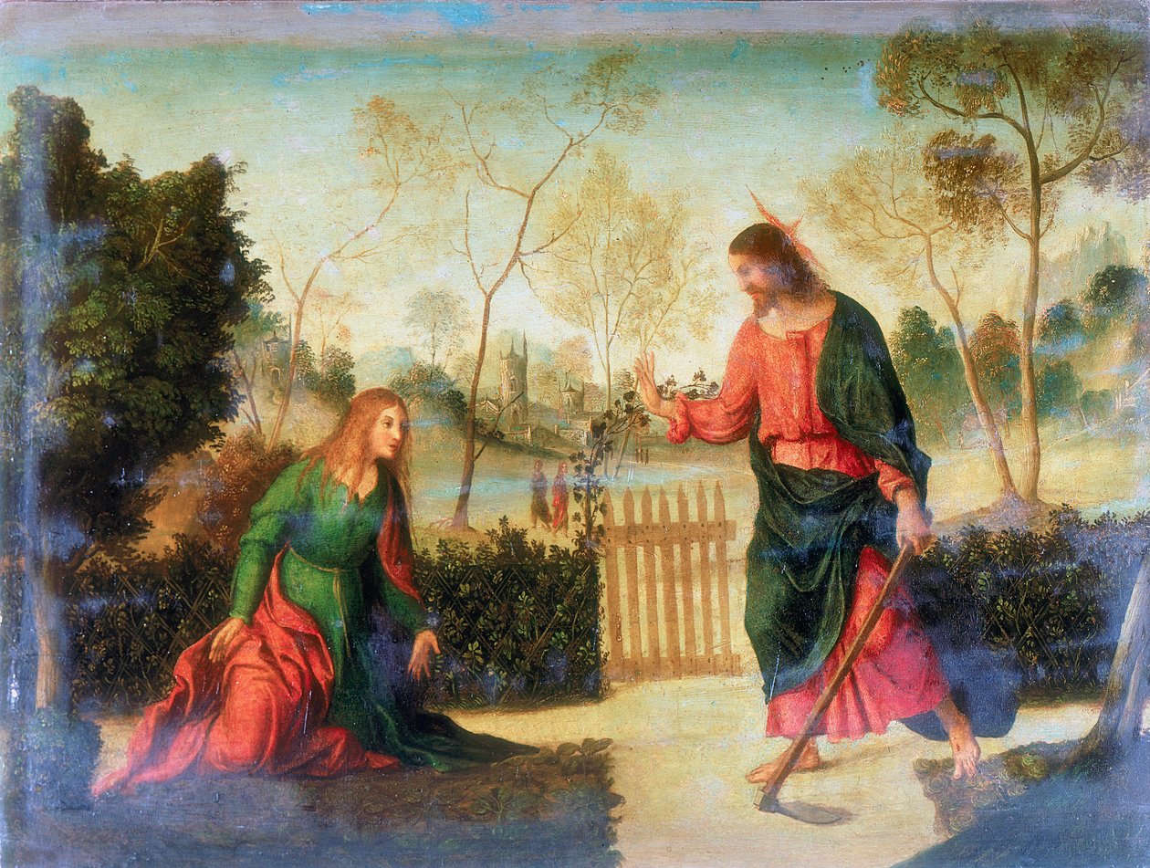 Noli Me Tangere, 16. század eleje alkotó: Dosso Dossi