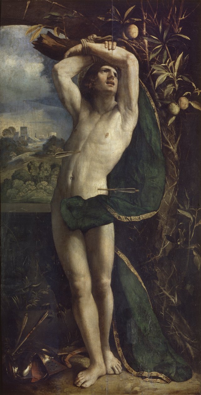 Szent Sebestyén alkotó: Dosso Dossi