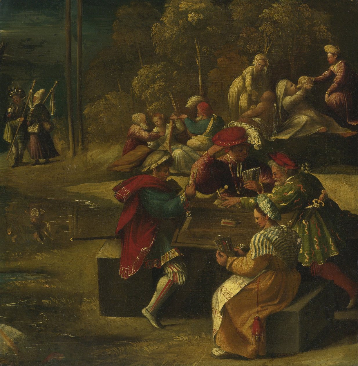 Tarot kártyajátékok, kb 1518 alkotó: Dosso Dossi