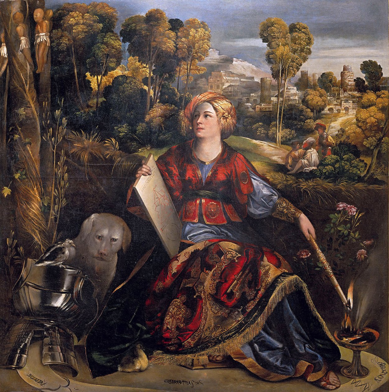 Melissa varázslónő alkotó: Dosso Dossi