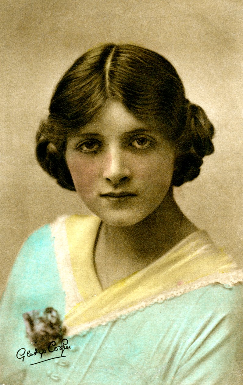 Gladys Cooper 1888-1971, angol színésznő, a XX. század elején. alkotó: Dover Street Studios