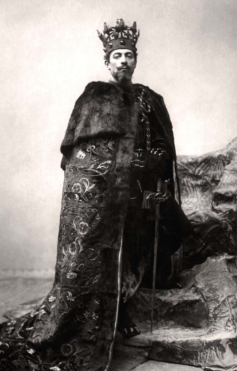 Lewis Waller 1860-1915, angol színész és színházigazgató, 1906. alkotó: Dover Street Studios