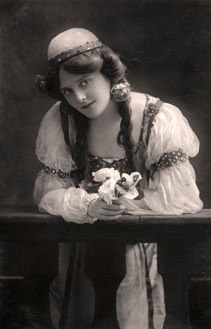 Maie Ash, színésznő, 1900-as évek. alkotó: Dover Street Studios