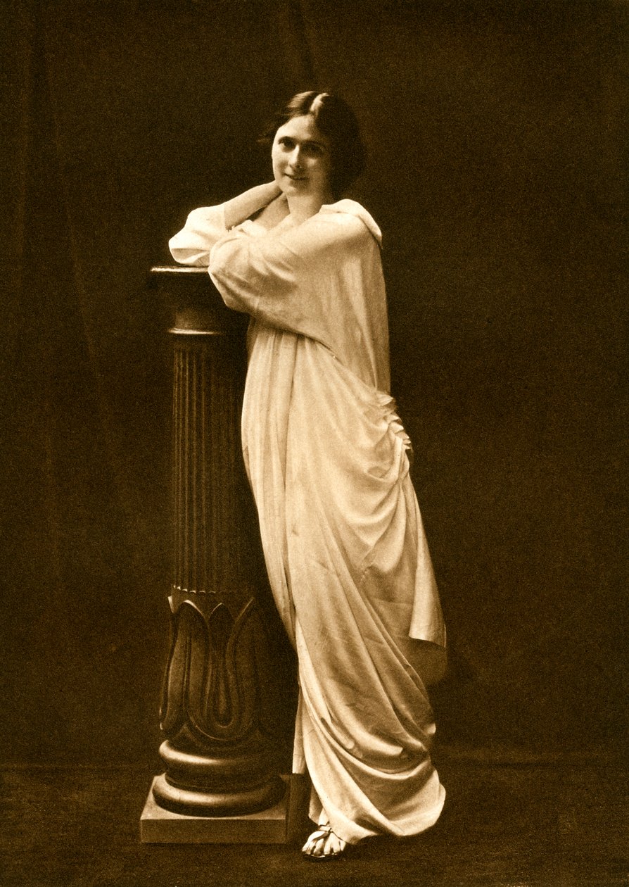 Miss Isadora Duncan, 19. század vége. alkotó: Dover Street Studios