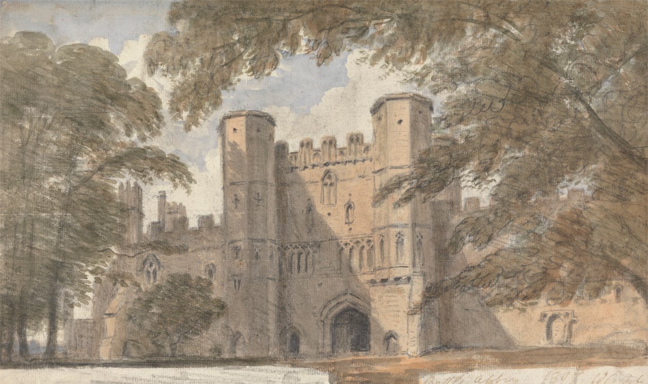 Battle Abbey, 1807. szeptember 8 alkotó: Dr. William Crotch