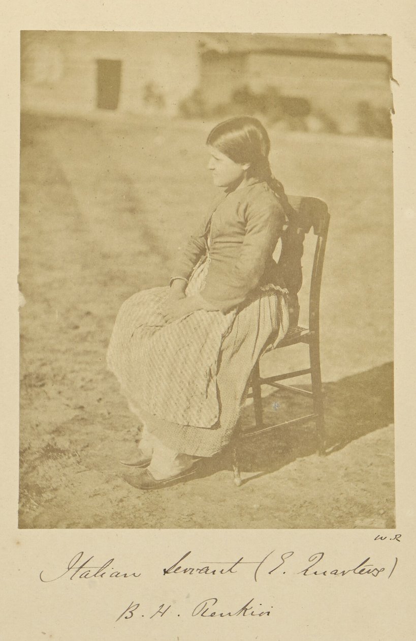 Olasz szolga (E[nglish] Quarters), B.H. Renkioi alkotó: Dr. William Robertson