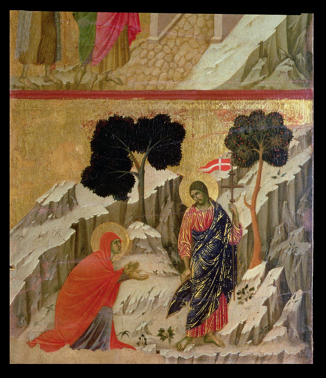 Szomorúság: Ne nyúlj hozzám, 1308-11 alkotó: Duccio di Buoninsegna