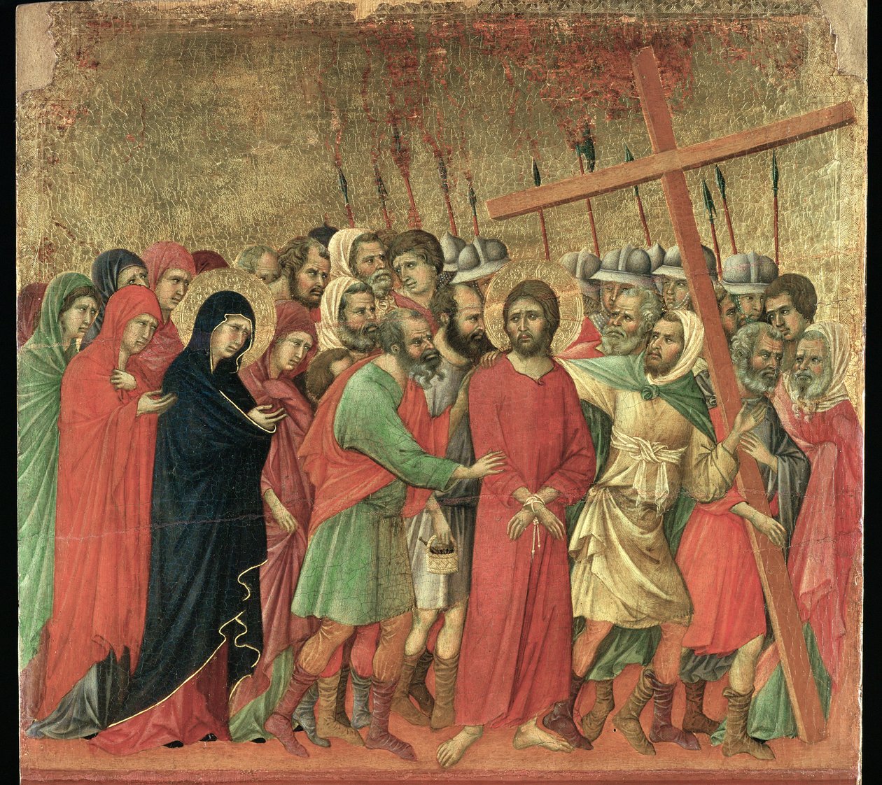 Oltár Maesta alkotó: Duccio di Buoninsegna