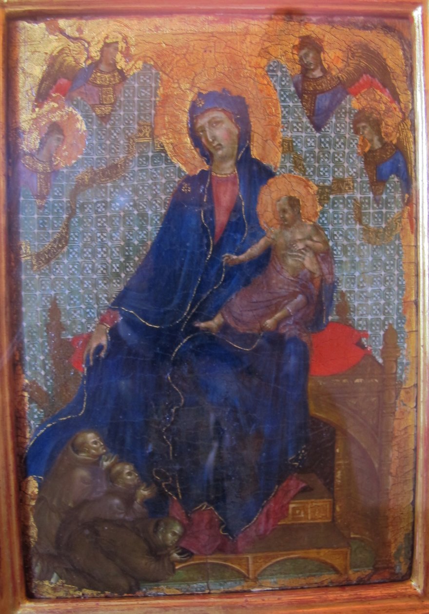 Duccio di buoninsegna, Ferences Madonna 02 alkotó: Duccio di Buoninsegna