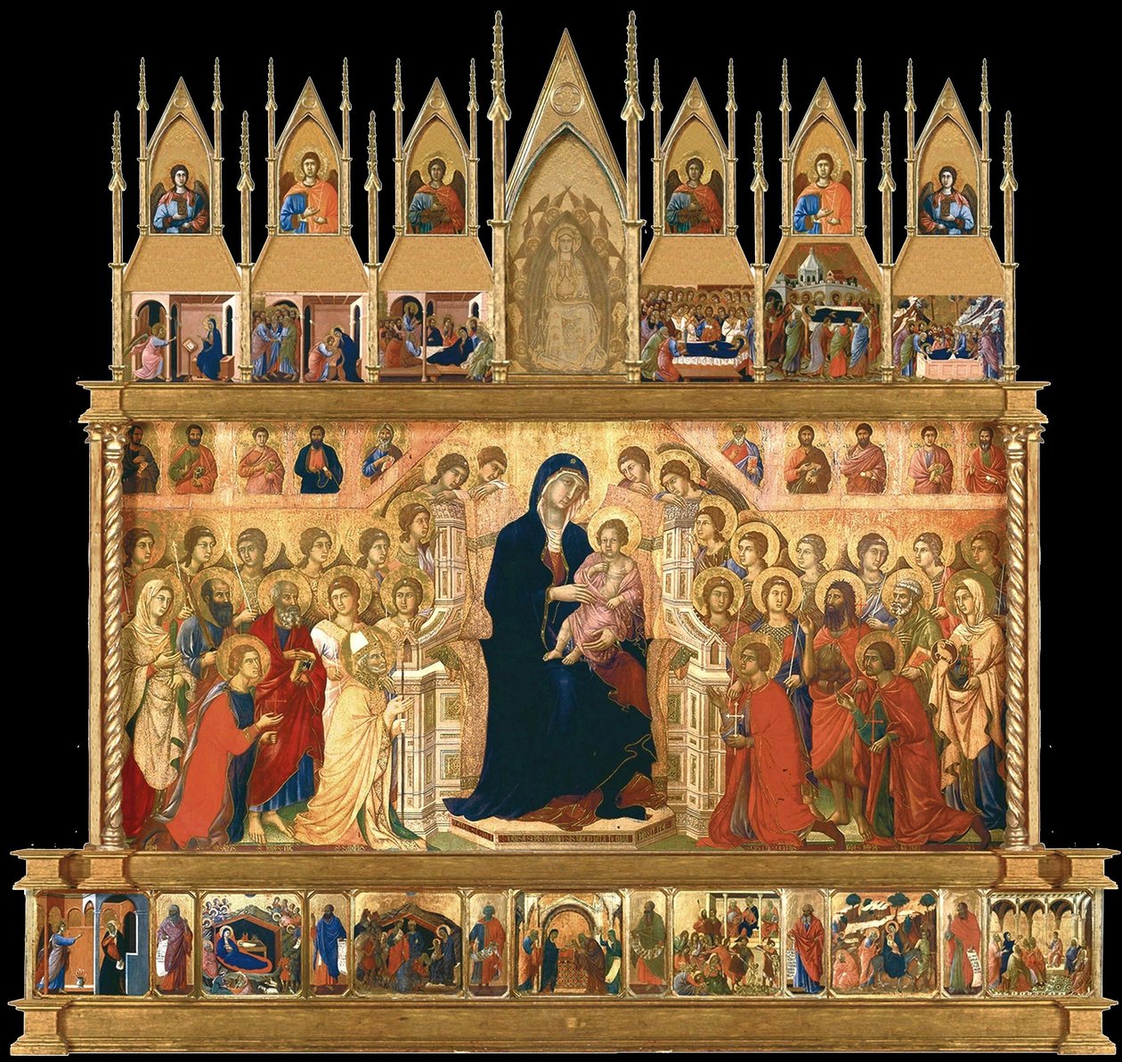 Maestá alkotó: Duccio di Buoninsegna