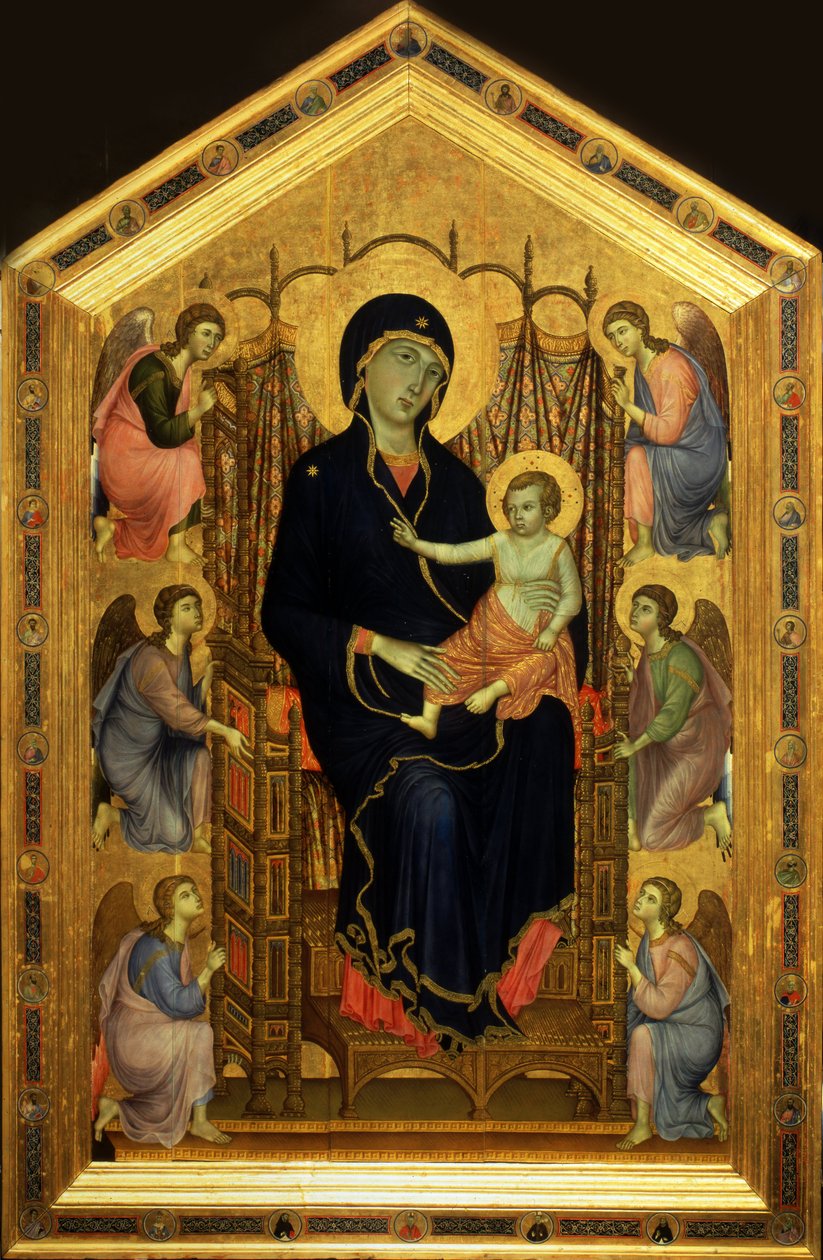 A Rucellai Madonna, kb. 1285-1286 alkotó: Duccio di Buoninsegna