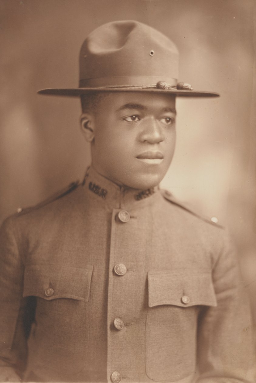 Charles J. Blackwood hadnagy fényképes portréja, 1914-1918. alkotó: Duce and McClymonds