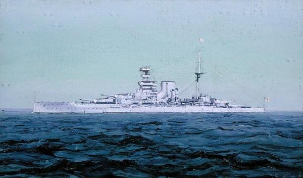 HMS Erzsébet királynő alkotó: Duff Tollemache