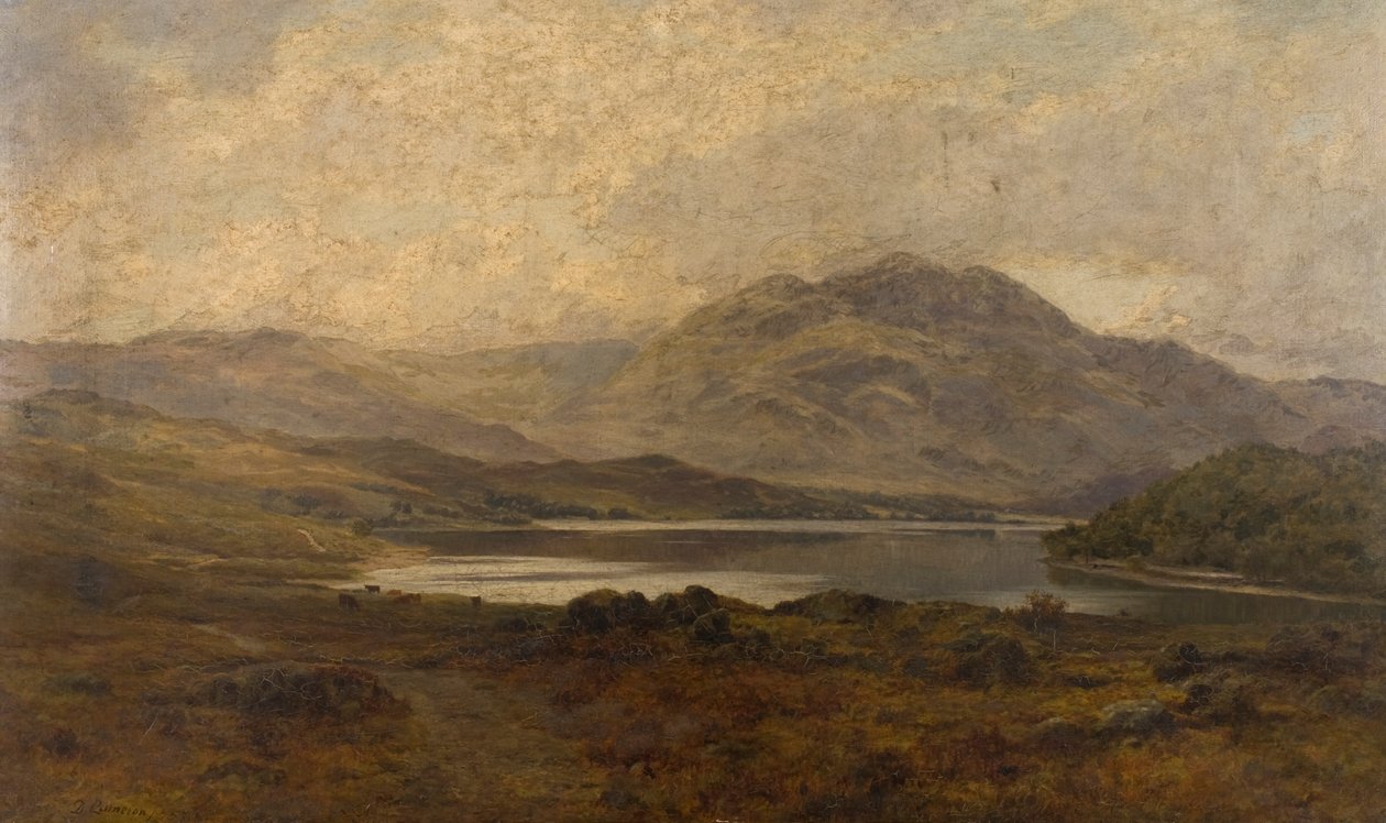 Loch Achray és Ben helyszín alkotó: Duncan Cameron