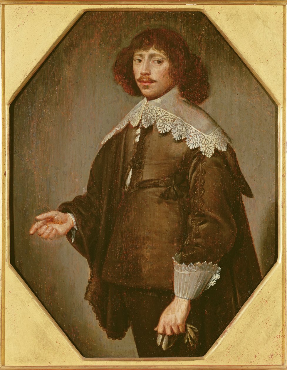 Férfi portréja, 1640 körül alkotó: Dutch School