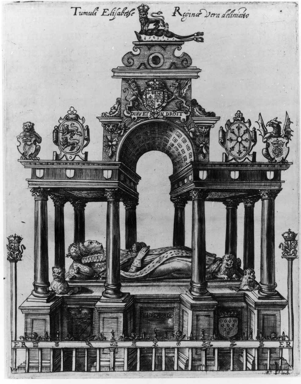 I. Erzsébet sírja, 1620 alkotó: Dutch School