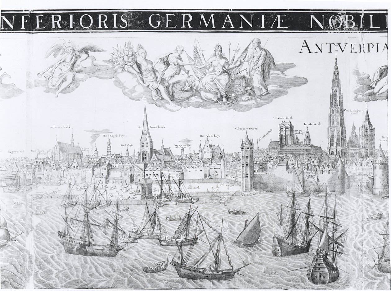 Antwerpen városterve, 1549 alkotó: Dutch School