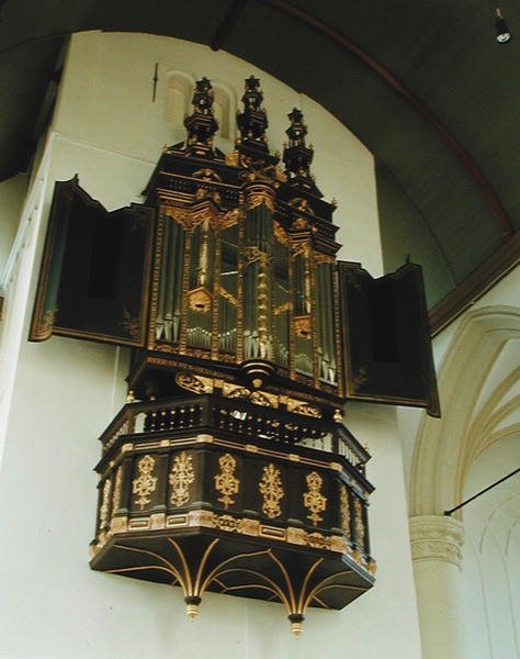 Az orgona látképe, 1637 alkotó: Dutch School