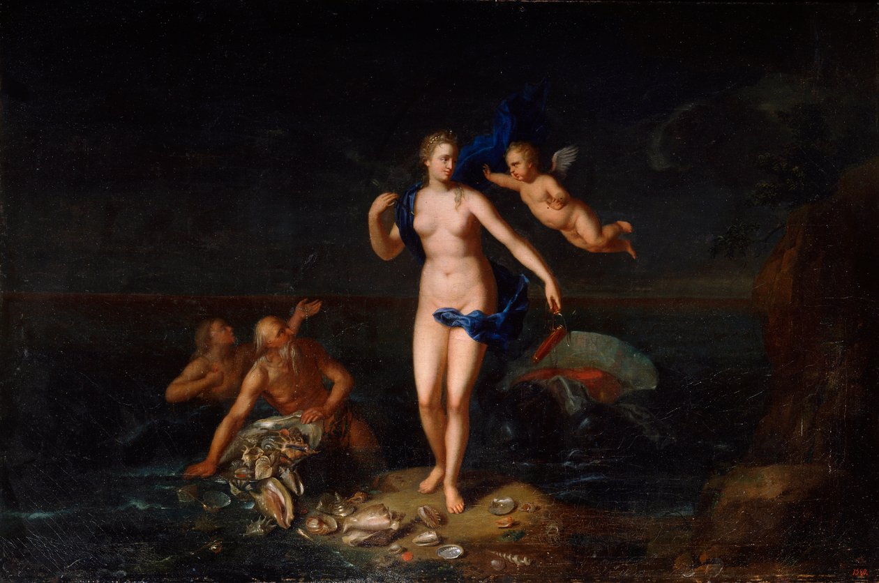 Vénusz születése, 1729. alkotó: Dutch Master