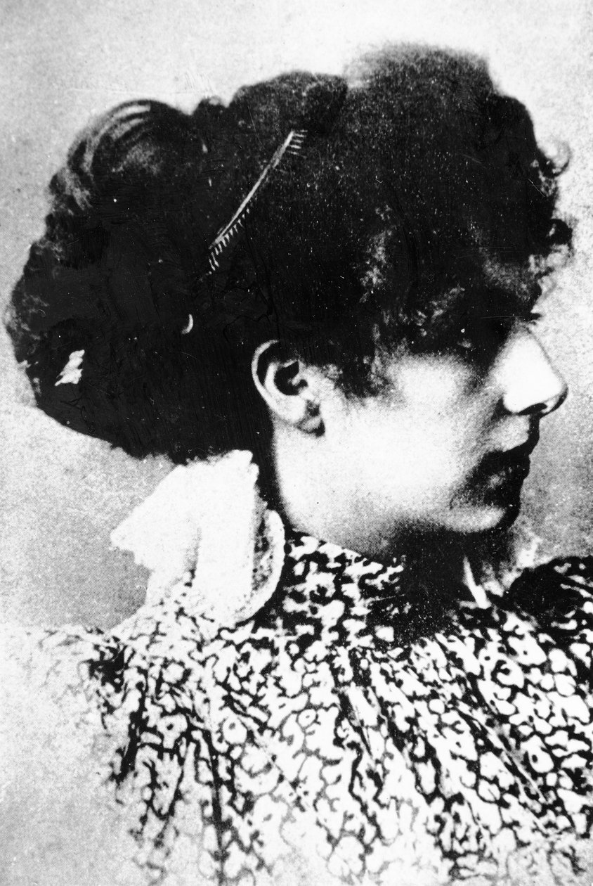 Mata Hari fiatal lányként (f/w fotó) alkotó: Dutch Photographer