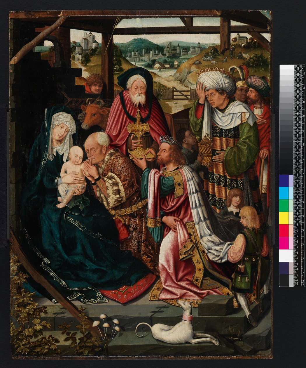 Királyimádás, 1520 alkotó: Dutch School