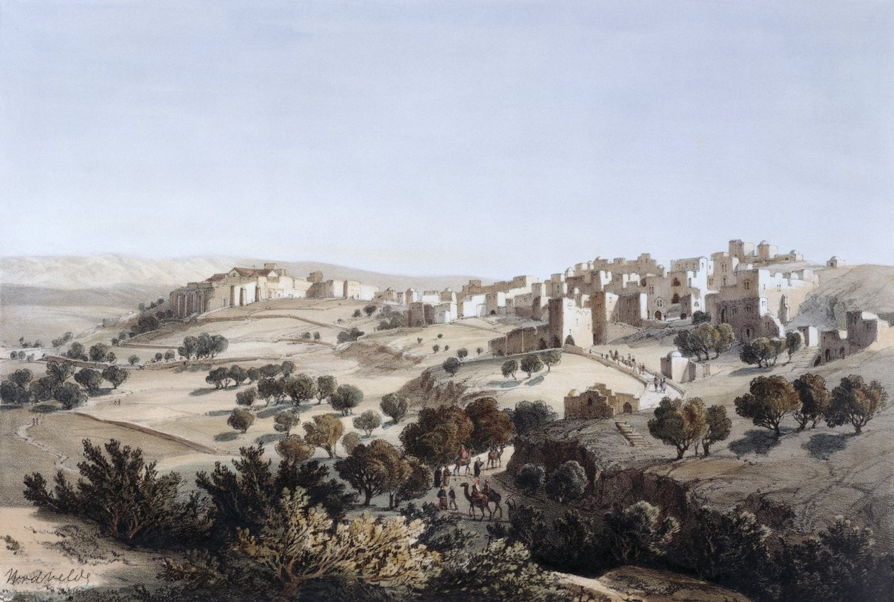 Betlehem, Terry metszete alkotó: Dutch School