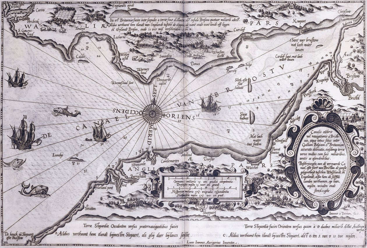 Bristol-csatorna, 1591 alkotó: Dutch School