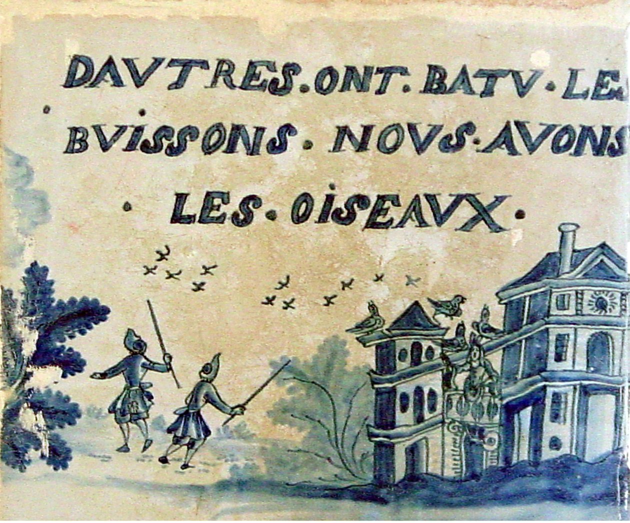 Delft csempe, 1700-1900 körül (kerámia) alkotó: Dutch School