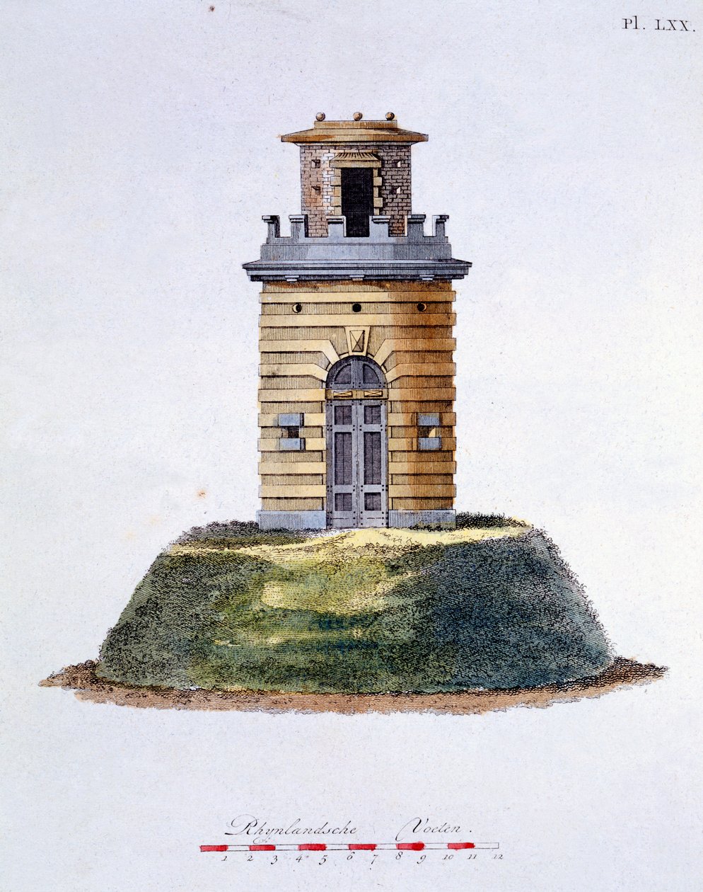 Tervezés: G. van Laar Magazine of Garden Gems, 1802-ben alkotó: Dutch School
