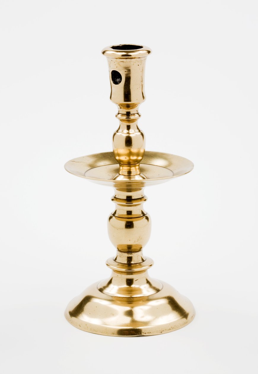 Heemskirk gyertyatartó, valószínűleg Hollandiában készült, 1590-1640 körül (sárgaréz) alkotó: Dutch School