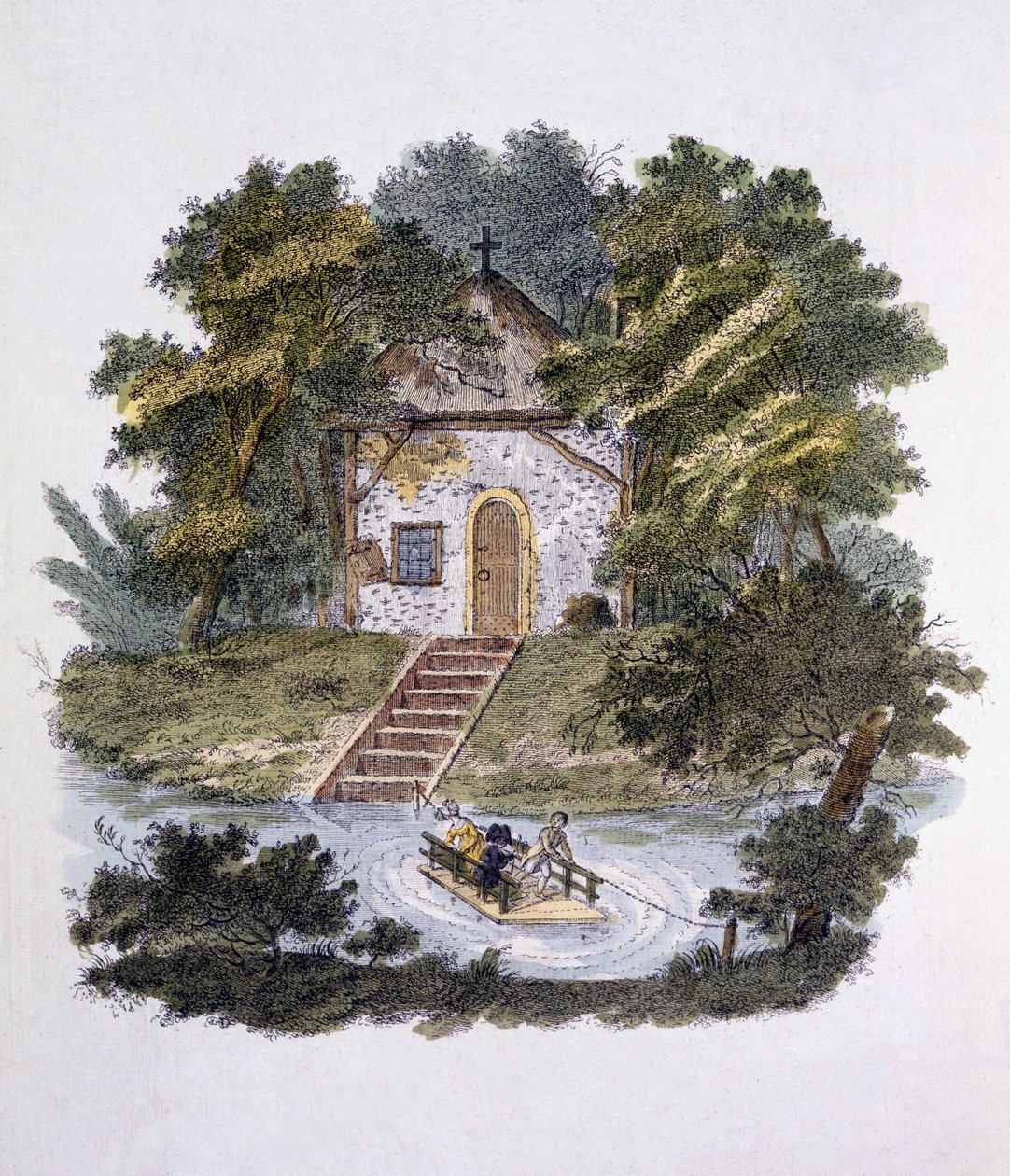 Illusztráció G. van Laar Magazine of Garden Gems című folyóiratából, amelyet 1802-ben adtak ki alkotó: Dutch School