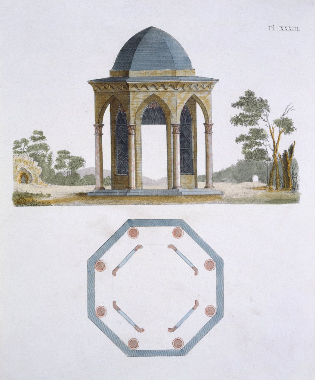 Illusztráció a Garden Gems magazinból, G Van Laar, 1802 alkotó: Dutch School