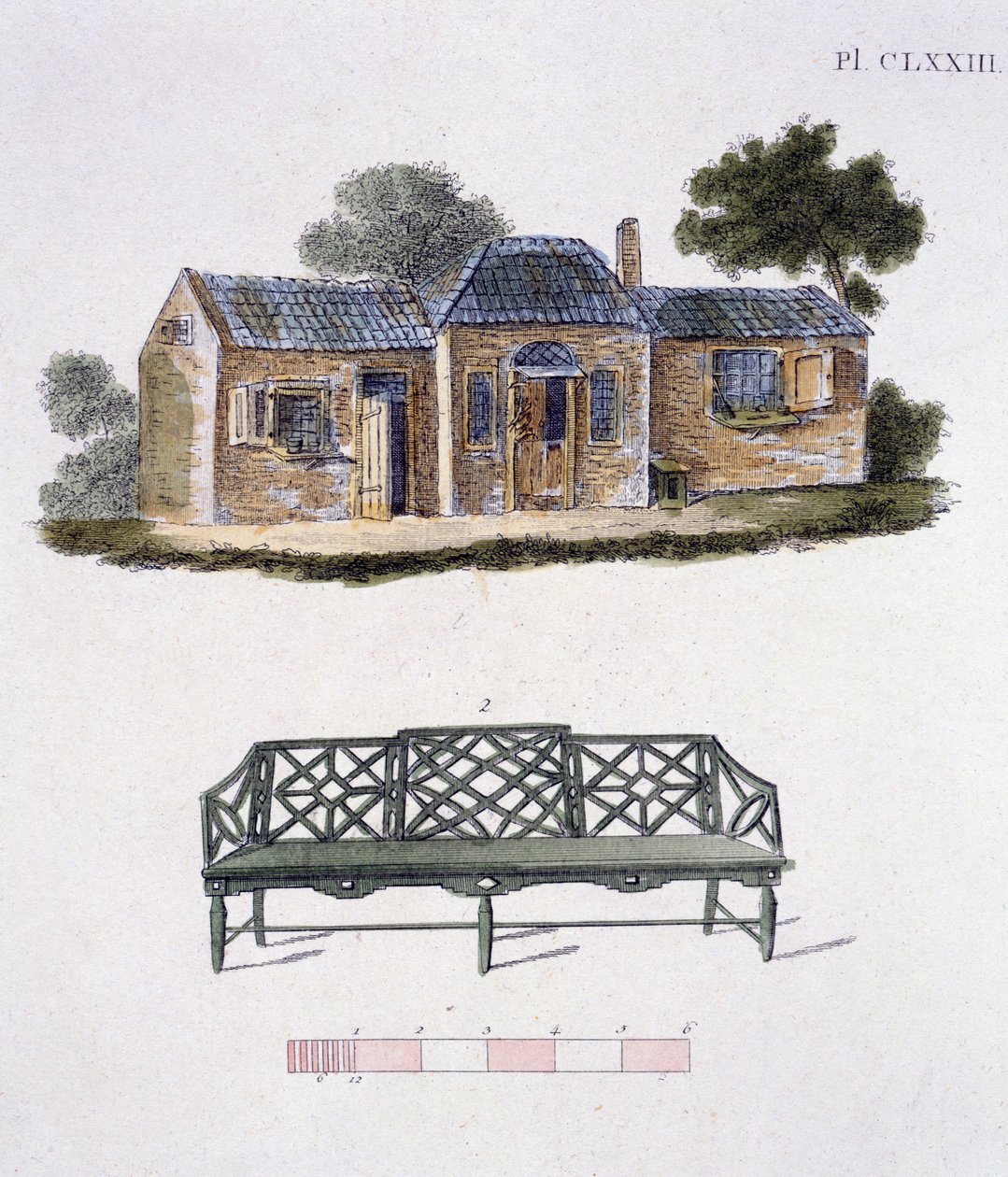 Illusztráció a Garden Gems magazinból, G Van Laar, 1802 alkotó: Dutch School