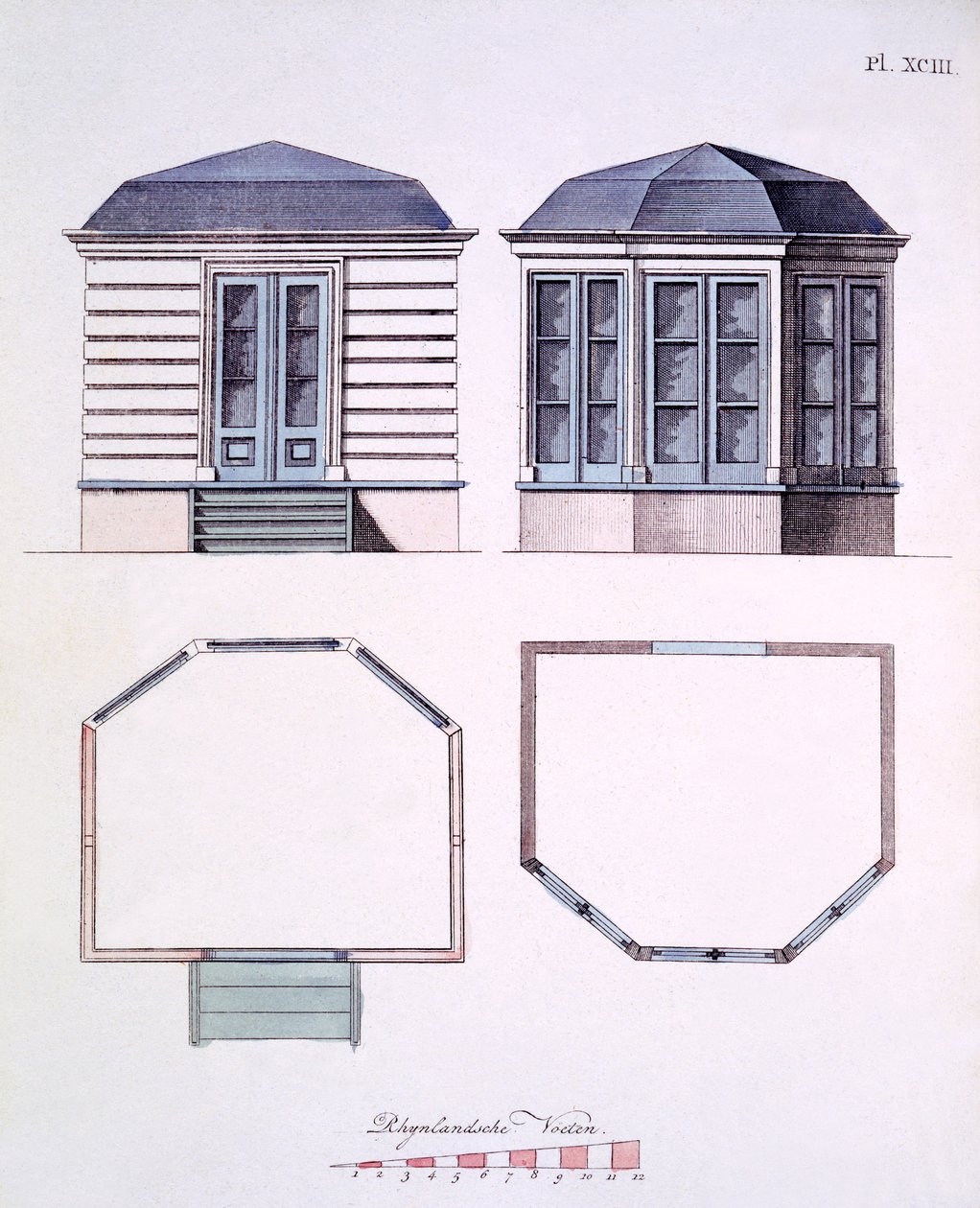 Illusztráció a Garden Gems magazinból, G Van Laar, 1802 alkotó: Dutch School