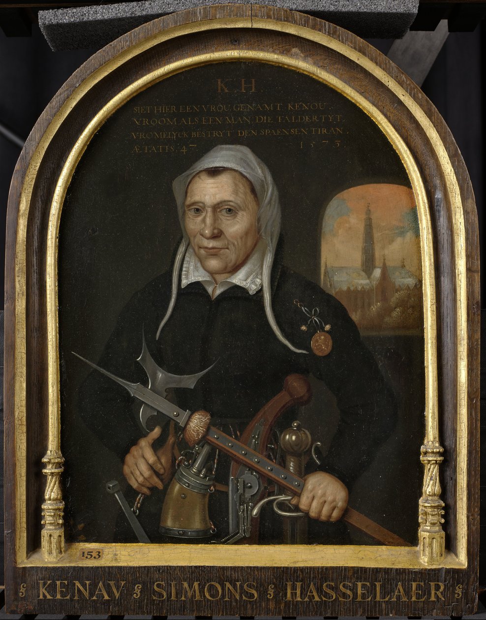 Plankenau Simonsdr Hasselaer, 1590-1609 körül alkotó: Dutch School