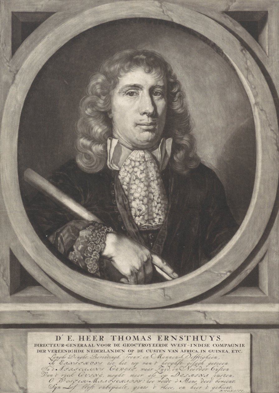 Thomas Ernsthuys portréja alkotó: Dutch School