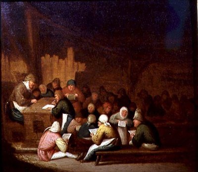 Iskola belseje alkotó: Dutch School