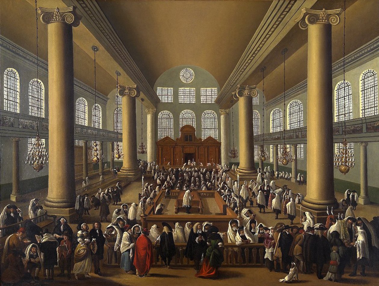 A portugál zsinagóga, Amszterdam alkotó: Dutch School Dutch School