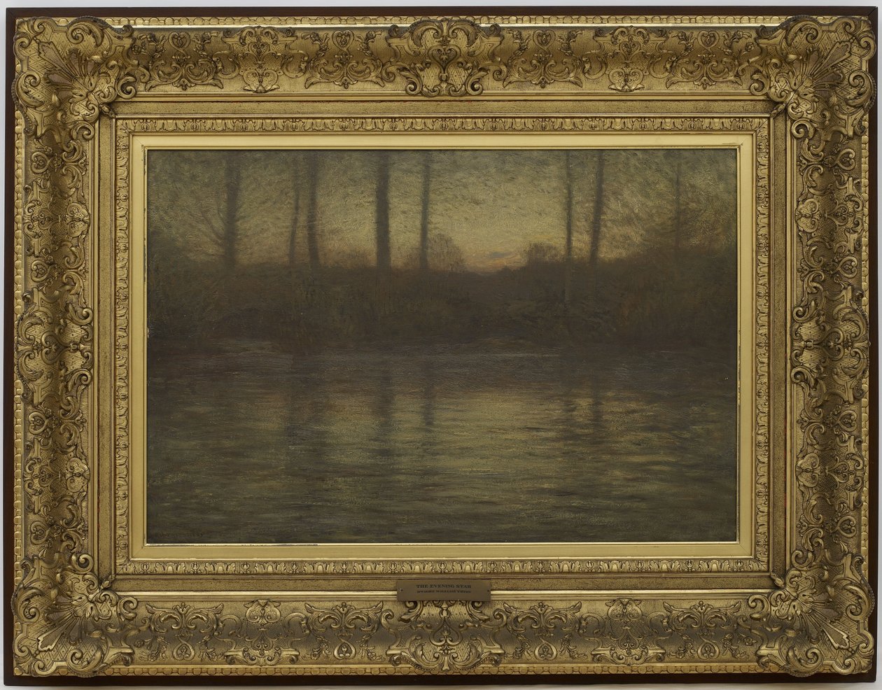 Az Estcsillag, 1905 (olaj, falemez) alkotó: Dwight William Tryon