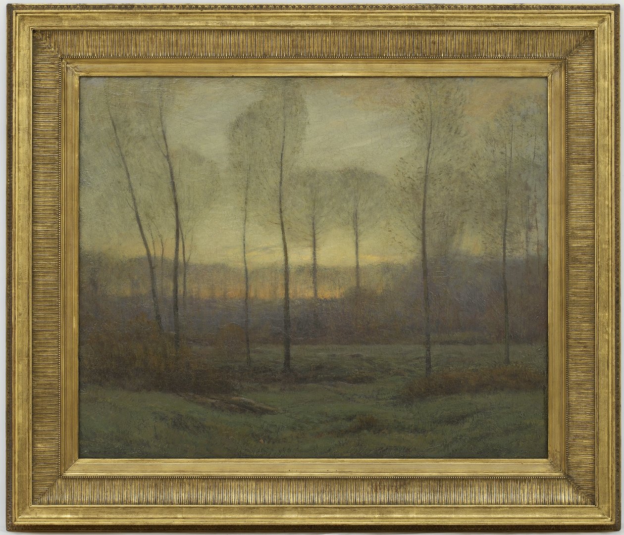 Alkonyat: 1904. május (olaj, falemez) alkotó: Dwight William Tryon